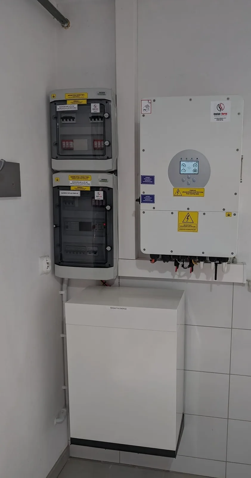 Realizacja Instal-Term - magazyn energii i system hybrydowy 2